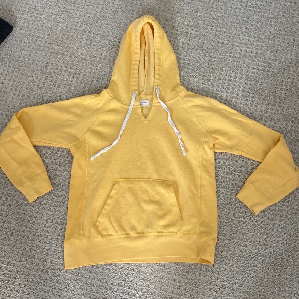 Ocean Drive Baby Yellow Hooded Sweatshirt